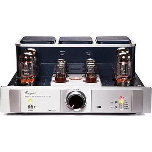 A-88TMK2 A-88T EL34 Cayin Vacuum Tube Amplifier EL34/KT88/6550EHx4 class AB1 push-pull amplifier TR~UL switch BIAS ADJ. 35W*2