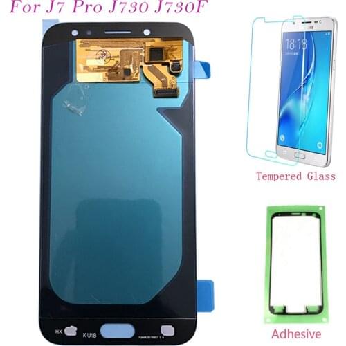 AMOLED LCD Screen For Samsung Galaxy J7 J730 Pro 2017 J730F J730FM Touch Screen Digitizer LCD Display For Samsung J730 J7 Pro