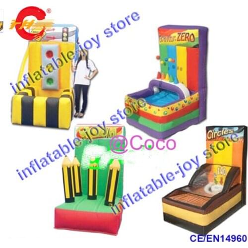 Free air ship to door !4 in 1 inflatable carnival sport games,commercial use inflatable sport games for sale