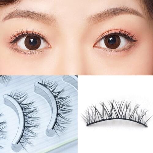 10 Pairs Black Eyelashes Natural Soft 100% Handmade False Eyelashes Makeup Beauty Tools For Women Lady Teenager Girls maquiagem