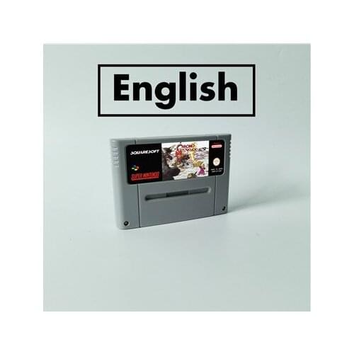 Chrono Trigger - RPG Game Card EUR Version English or French or German or Spanish Language Battery Save
