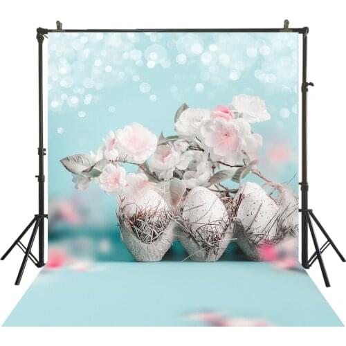 HUAYI Easter Day Photography Backdrop Newborns Baby Child Easter Spring Photo Booth Background Studio Portraits Backdrop W-3830
