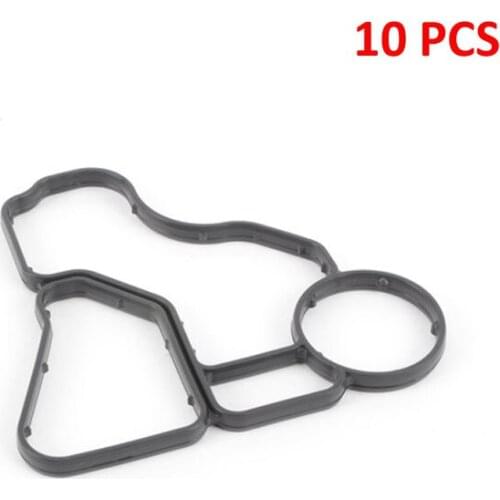 Engine Oil Filter Cooler Housing Gasket Seal for BMW E60 E90 E90 E91 325i N52 N54 N55 3.0L 11427537293 11428637821