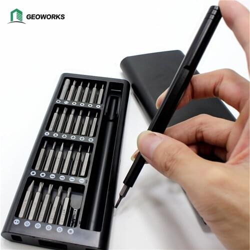 24 In 1 Screwdriver Set Precision Mini Screwdriver Bits Kit Phone Computer Labtop Camera Maintenance Repair Tools