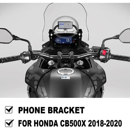 NEW For Honda CB500X CB500 X CB 500X 2018 2019 2020 Motorcycle GPS/SMART PHONE Navigation GPS Plate Bracket Adapt Holder