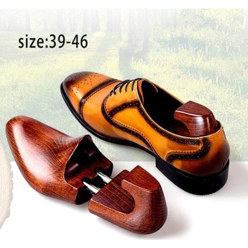 Pair Boot Tree Shoes Unisex Stretchers Wooden Width Shaper Lengthen Extender