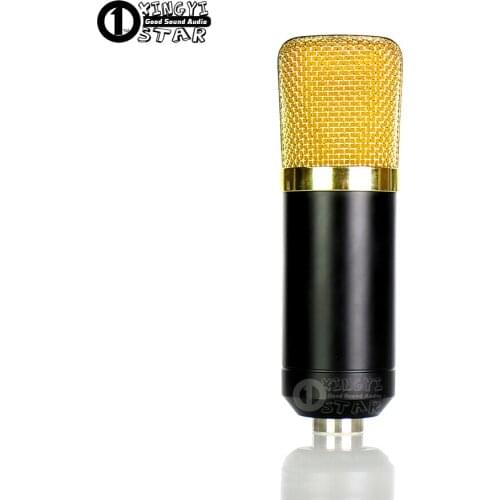 BM700 BM800 Professional Wired Vocal Condenser Microphone For Karaoke Broadcast Recording Studio Mic Sound Card 48 Phantom Power