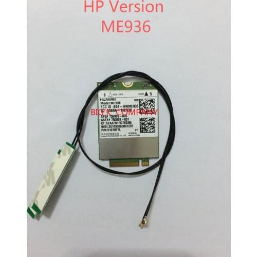 JINYUSHI For UNLOCKED ME936 756993-005+2pcs Antenna FDD LTE WCDMA GSM WWAN card for CUBE i9 HP Spectre X2/ Probook / EliteBook