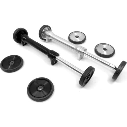 BMX folding bike balance easy wheel telescopic rod for brompton birdy bicycle convenient Ultra-light easywheel