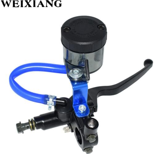 7/8" 22mm Motorcycle Front Push Type Brake Pump Master Cylinder Brake Lever For YAMAHA RExciter150 LC135 LC150