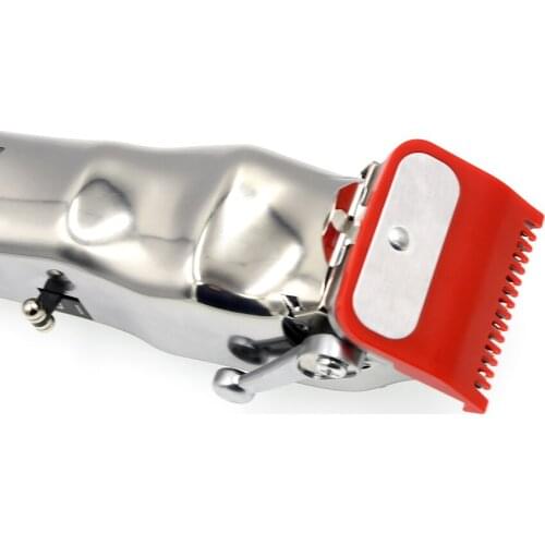 1.5mm 4.5mm Clipper Guide Limit Comb for Hair Clippers Red 1/16 and 3/16in Caliper Positioning Comb Hairdressing Tools