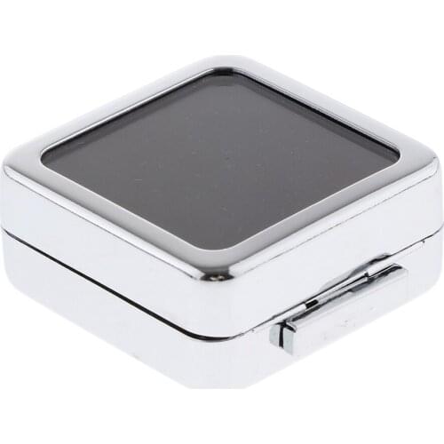 1x Gemstone Diamond Storage Box Loose Gem Display Exhibition Jewelry Packaging Display