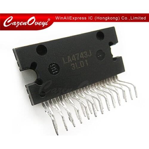 1pcs/lot LA4743K LA4743B LA4743J ZIP In Stock