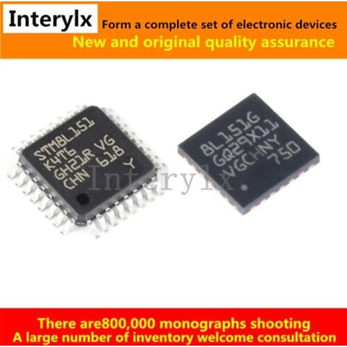 1Pcs STM8L151G4U6 STM8L151K4T6 STM8L152R8T6 STM8L151 8 Bits MCU Chip Micro Controller IC Can Match Bom List