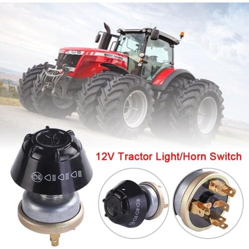 12V Waterproof Light/Horn Switch Push Button Metal Horn Button Push Switch