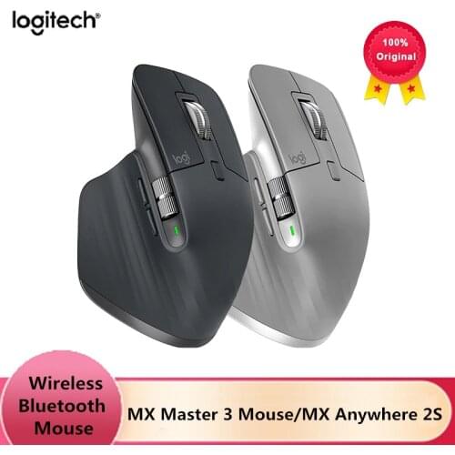 Original Logitech MX Master 3/Master 2S/Anywhere 2S Wireless Mouse Wireless Bluetooth Gaming Mouse Office Mouse for laptop pc