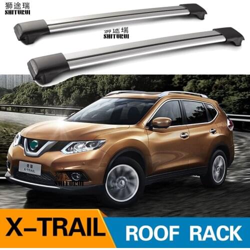 2Pcs Roof Bars for NISSAN X-TRAIL 2013-2020 XTRAIL T32 SUV Aluminum Alloy Side Bars Cross Rails Roof Rack Luggage Carrier