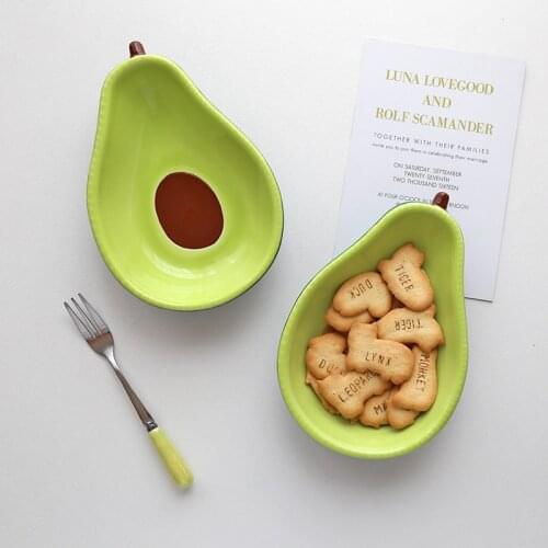 Butter Sauce Dish Ceramic Dish Fruit Salad Dish Dessert Snack Tray