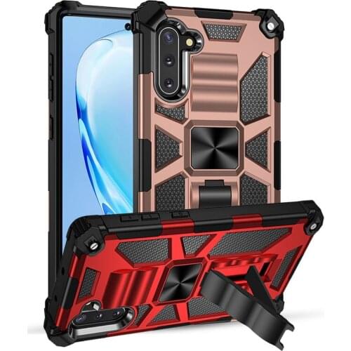 Shield Holder Case For Samsung Galaxy S20 Ultra Note 10 S10 PLUS S10E A12 A32 M51 A51 A52 A72 Shockproof Stand Phone Cover Case