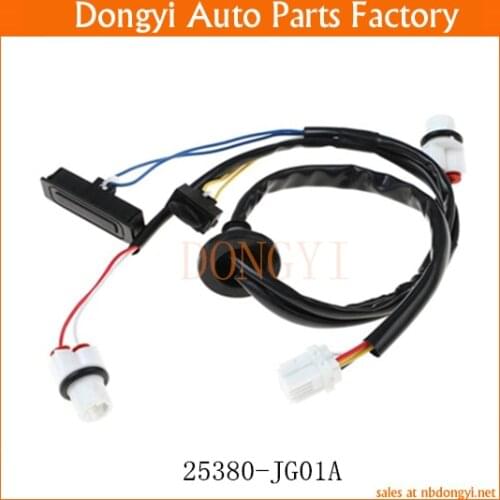 Trunk Switch Opener Tail Release Switch Cover Switch Intelligent Boot Button OE No. 25380-JG01A 25380JG01A