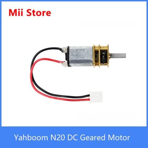 Yahboom DIY Mini Metal Gear 3V With Line N20 DC Geared Motor For Smart Car Robot
