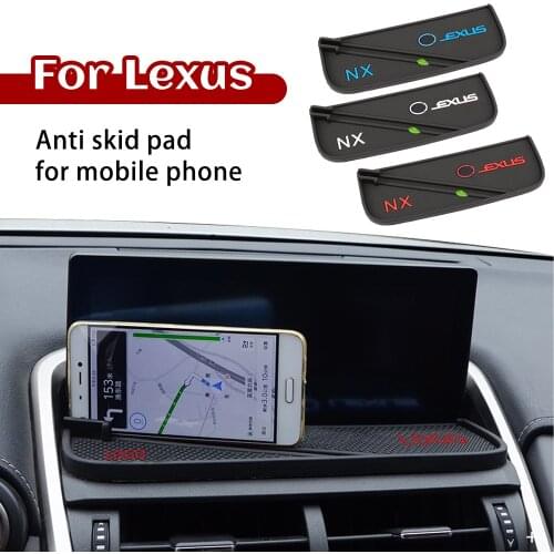 For Lexus NX200 NX300 NX300H Car Anti Slip Mat Navigation Instrument Panel MatCar Supplies Car Interior Accessories