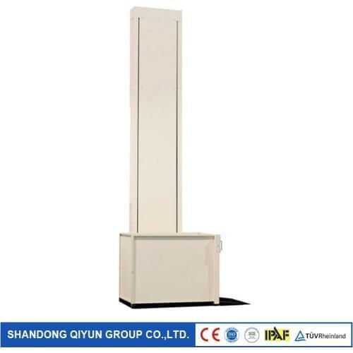 Qiyun New CE ISO 3m 400kg Barrier Free Vertical Hydraulic Residential Wheelchair Platform Lift For Old Person
