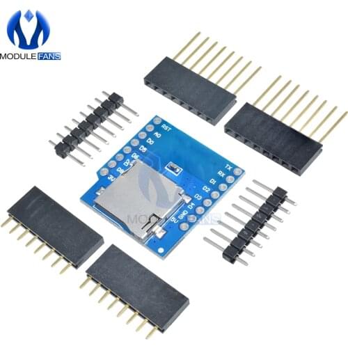 Micro SD Card Shield For WeMos D1 Mini TF WiFi ESP8266 Compatible SD Wireless Module For Arduino For WeMos D1 Mini