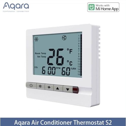 Original Aqara S2 EigenStone Air conditioner thermostat S2 (Air duct machine)Smart Home Work For Mijia Mi home APP