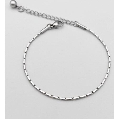 Titanium Steel Cross Hammer Square Chain Bracelet Jewelry Couple Chain Multilayer Bracelet Jewelry