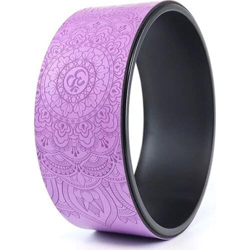 Yoga Circles 13 '' Professional Pilates Wheel Waist Shape Bodybuilding Stretching Gym Workout Yoga Wheel Back Training Tool