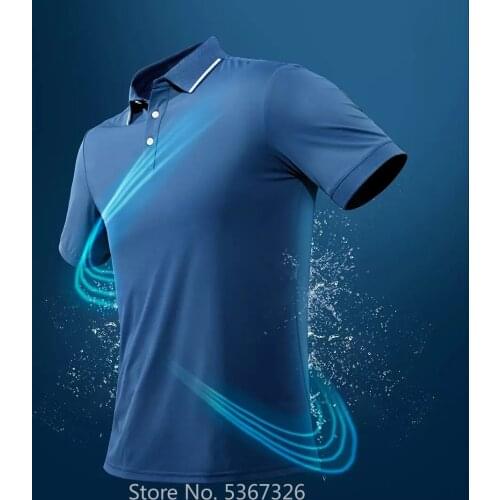 Xiaomi Mesh Breathable Cool Polo Shirt Soft and Skin-friendly Quick-drying Short Sleeve Reflective Logo Sweatshirt