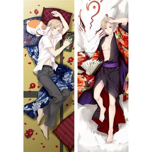 Anime Natsume Yuujinchou Characters cool boy Natsume Takashi otaku Dakimakura throw pillow cover hugging body pillowcase