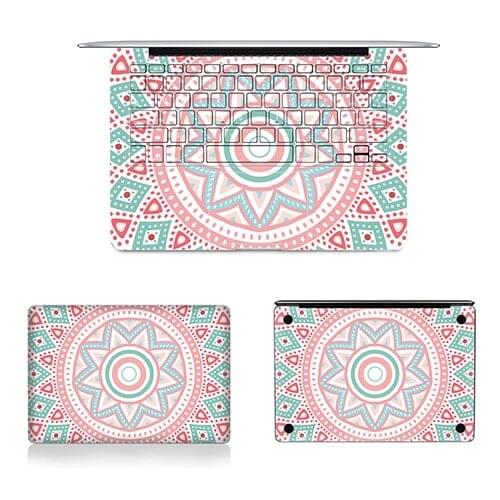 Folk Style Full Body Vinyl Skin Cover Protector Sticker For Macbook Air Pro Retina 12" 15" 13.3"A1932 A2189 Pro16 A2141 A1342