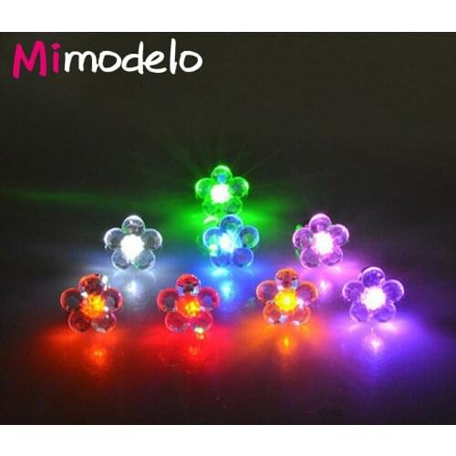 Hot Sale 10PCS Charm LED Earring Light Up Crown Glowing Crystal Stainless Ear Drop Ear Stud Earring Jewelry