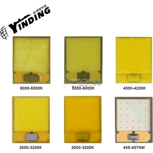 20PCS ZES 2016-V55/A55/D55/CF55 5W high power LED Light Emitting Diode Warm/Natural/Cold White/Blue light Car headlight source