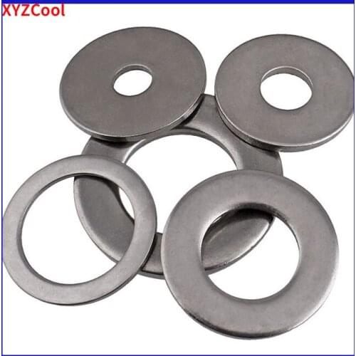 304 stainless steel flat gasketth thin washerplus plus thick washer solder large side small side flat washer meson GB97 25PCS
