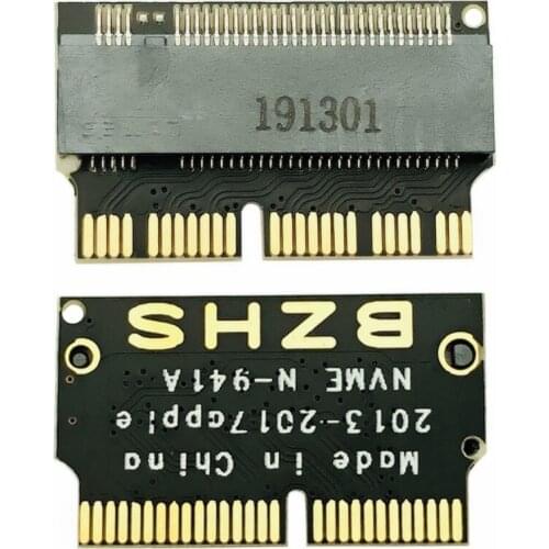 NVMe PCI Express PCIE 2013 2014 2015 to M.2 NGFF SSD Adapter Card for Macbook Air Pro A1398 A1502 A1465 A1466 M.2 M2 SSD Adapter