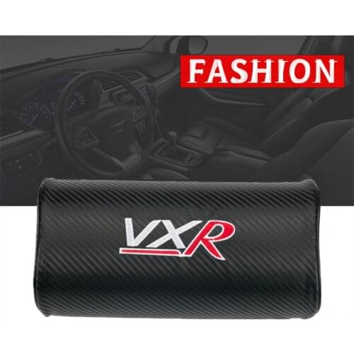 Car neck pillows both side pu leather single headrest case for Vauxhall CORSA ASTRA VECTRA ZAFIRA VXR Car Styling