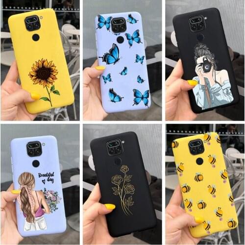 Case For Xiaomi Redmi Note 9 Case Note 9S Silicone Soft TPU Fundas Cover For Xiaomi Redmi Note 9 Pro Note9s Note9 s Phone Bumper
