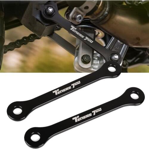 For Yamaha Tenere 700 2019-2021 2020 XTZ690 XTZ 690 2019-2021 Linkage Lowering Link Extended Lower Kit 7075-T6 Billet Aluminum