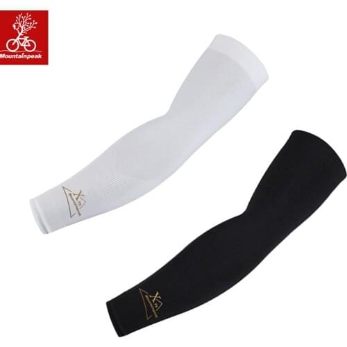 Mountainpeak Anti-UV Ice Fabric Breathable Flexible Cycling Arm Sleeve Use For Running Fishing Cycling Sports Arm Sleeves Warmer