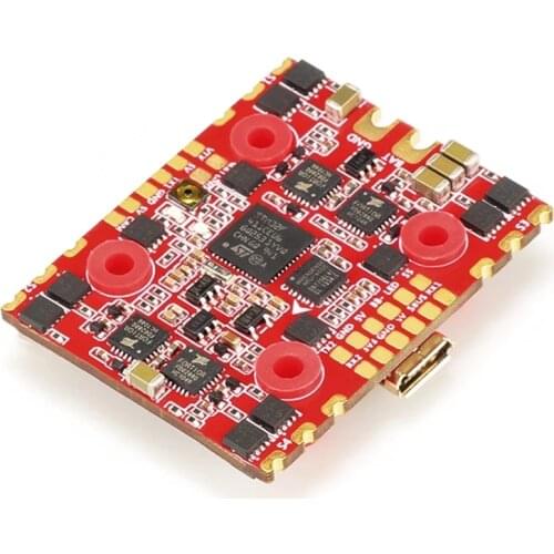 HGLRC Zeus 35 AIO 3-6S F4 controle de vol 35A BLS 4in1 ESC 20X20 Crossing machine