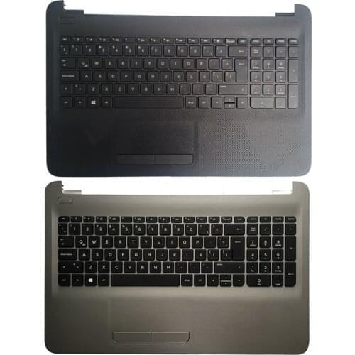 Latin Laptop keyboard For HP TPN-C125 TPN-C126 HQ-TRE LA keyboard with palmrest Upper cover With touchpad