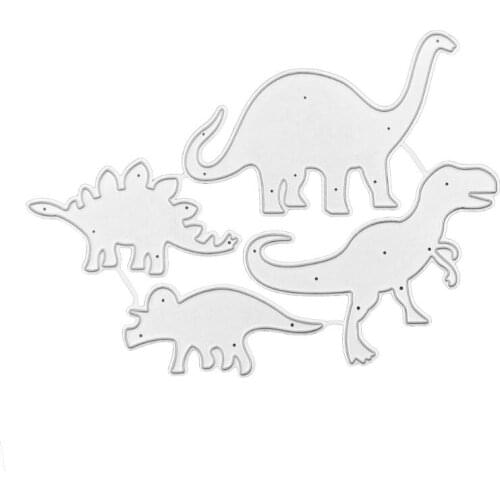 Dinosaur Metal Cutting Dies Stencil DIY Scrapbooking Album Stamp Paper Card Embossing Crafts Decor