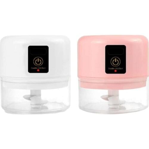 Mini Electric Garlic Chopper Portable Food Processor Garlic Press Mincer USB Rechargeable Meat Vegetable Grinder Kitchen