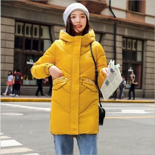 New Long warm thicken winter jacket women snow wear cotton padded outerwear for women womens coat woman parka high quality Z63