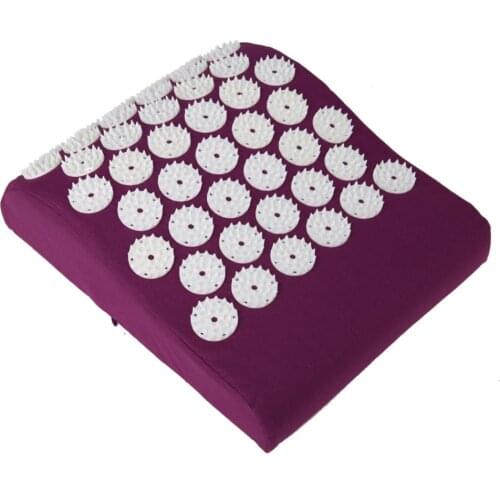 New Design Acupuncture Pillow Acupressure Neck Head Pain Stress Relief Massage Cushion Spike Yoga Pillow