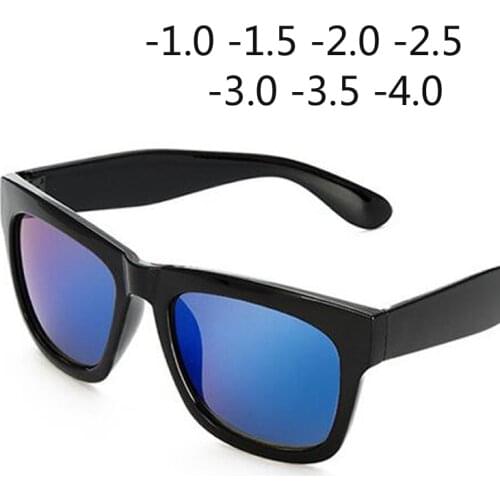 Prescription -1.0 -1.5 -2.0 Fashion Finished Myopia Sunglasses Men Women Short sighted Optics Eyewear