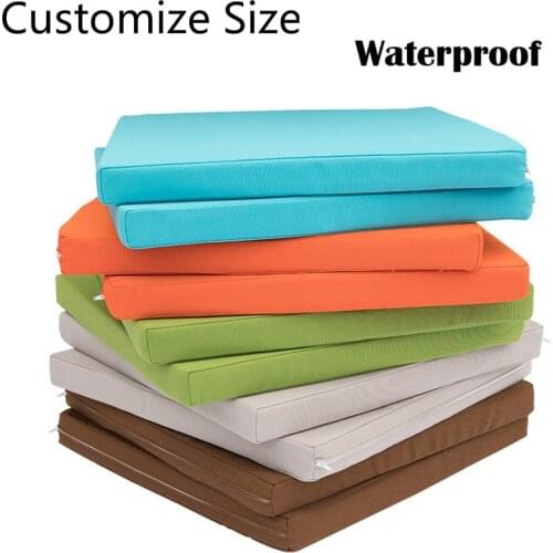 Chair Pillow Outdoor/Indoor Waterproof Furniture Chair Floor Cushions Replacement Deep Seat Cushion Back Cushion for Patio Chair